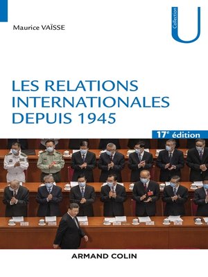 cover image of Les relations internationales depuis 1945--17e éd.